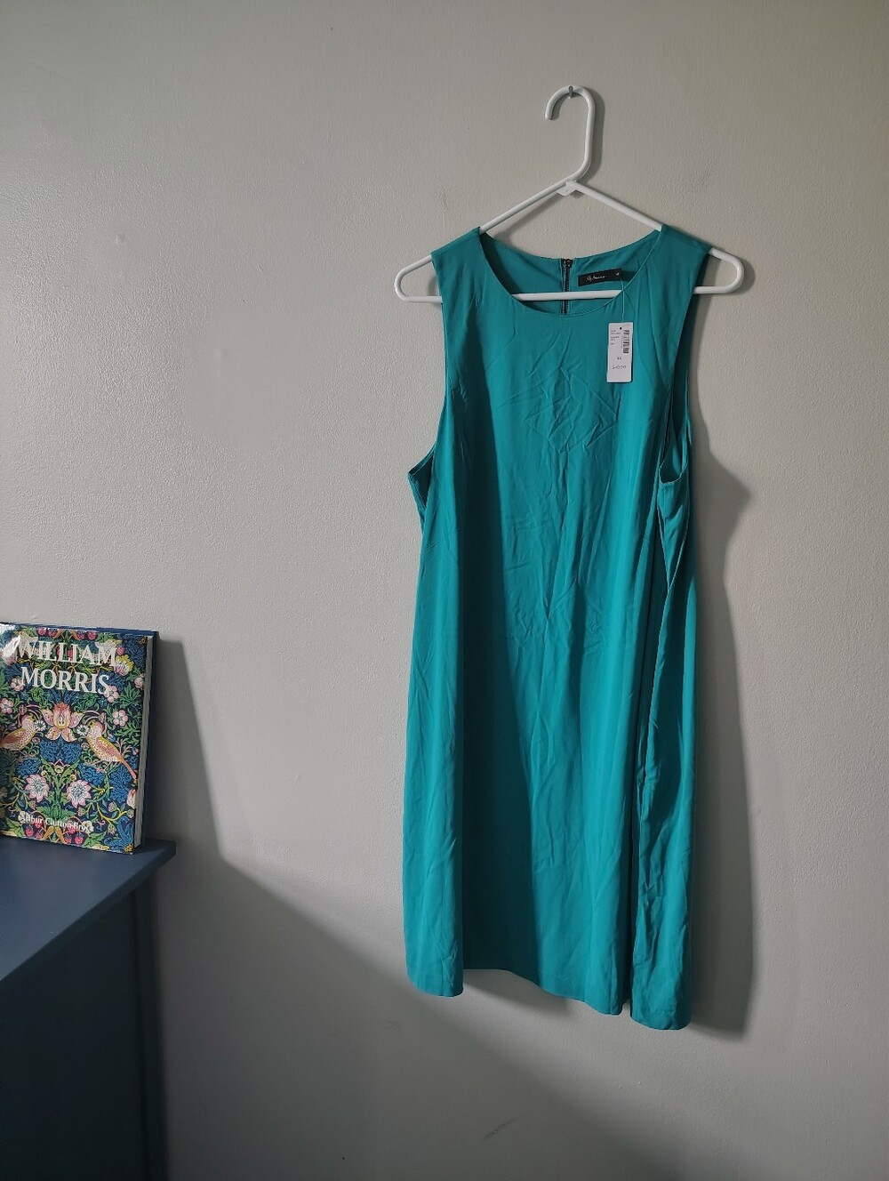 ☀️ SUMMER SALE!! NWT Reitmans Lightweight Teal Turquoise Trapeze Dress